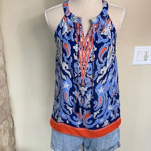 Boho Tassel Tie Halter tank top